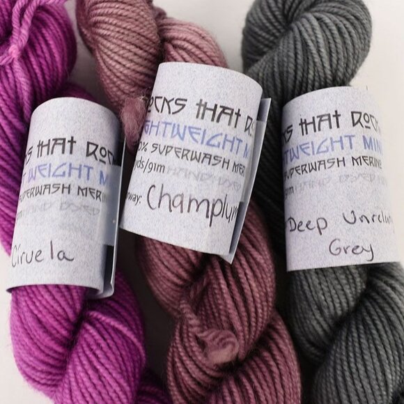 Blue Moon Fiber Arts Socks That Rock Lightweight Mini Skeins - Picture 3 of 3